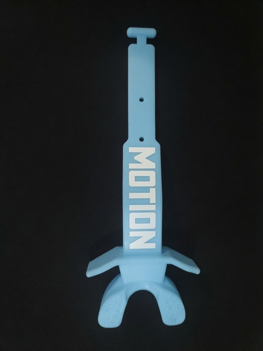 MOTION ELITE CAROLINA BLUE MOUTH GUARD